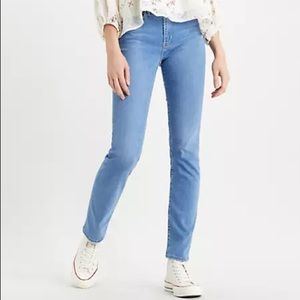 NWT | Levi’s 724 High Rise Straight Jeans Sz 0